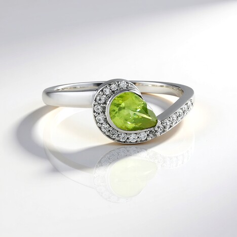 Anello in argento con Sfene