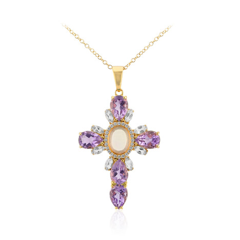 Welo-Opal-Silberhalskette