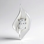 Pendentif en argent et Zircon (Pallanova)