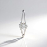 Ciondolo in argento con Diamante I3 (H)