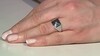 Zilveren ring met een I1 (G) Diamant (Annette)