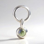 Ciondolo in argento con Spectrolite