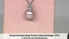 Colgante en plata con Perla Ming púrpura (TPC)
