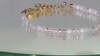 Brazalete en plata con Morganita de Brasil