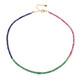 Zambian Emerald Silver Necklace