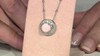 Collar en plata con Ópalo rosa (de Melo Essence)