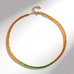 Collana in argento con Peridoto