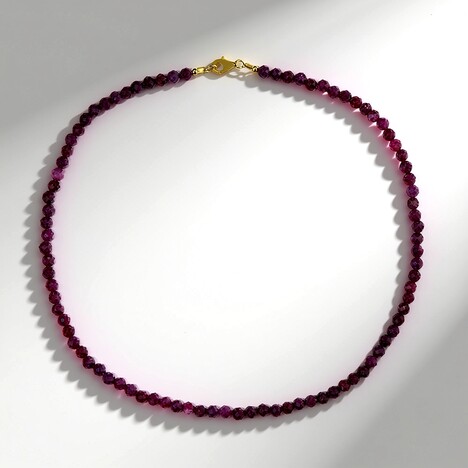 Collana in argento con Rubino Mozambico