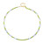 Collana in argento con Peridoto