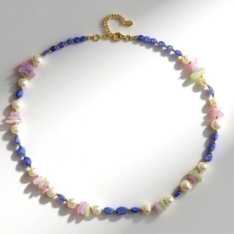 Collier en argent et Tanzanite (Riya)