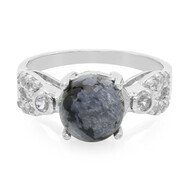 Schneeflocken-Obsidian-Silberring