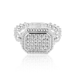 Zircon Silver Ring (Dallas Prince Designs)