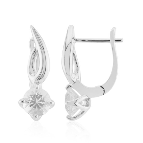 Orecchini in argento con Quarzo Herkimer (Pallanova)