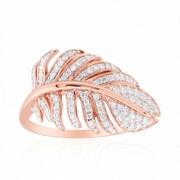 9K SI1 (G) Diamond Gold Ring (Annette)