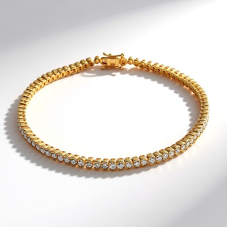 Bracciale in oro con Diamante I1 (H) (CIRARI)