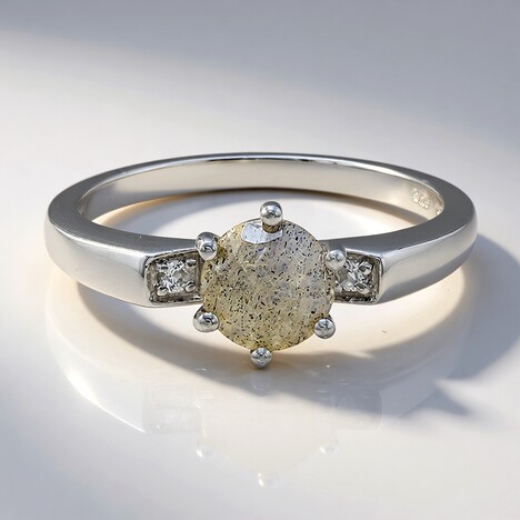 Anello in argento con Spectrolite