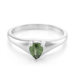 Bague en argent et Saphir du Mozambique