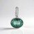 Ciondolo in argento con Fluorite Verde (MONOSONO COLLECTION)