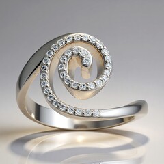 Anello in argento con Zircone