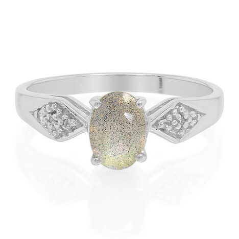 Labradorit-Silberring