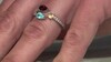 Zilveren ring met een Blauwe apatiet