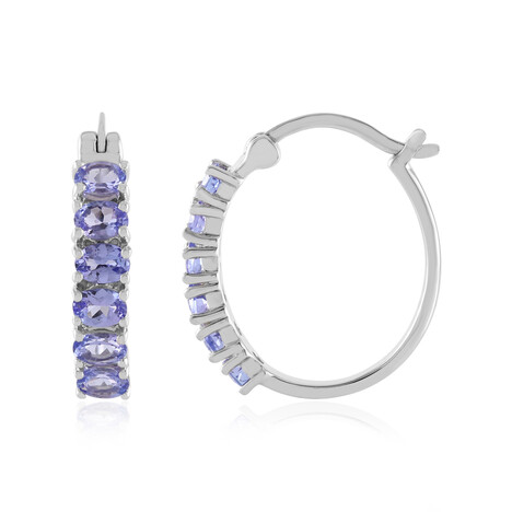 Orecchini in argento con Tanzanite