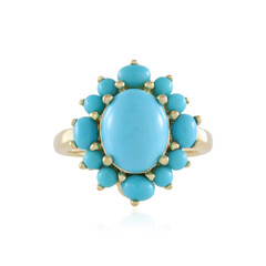 Anello in argento con Turchese Sleeping Beauty