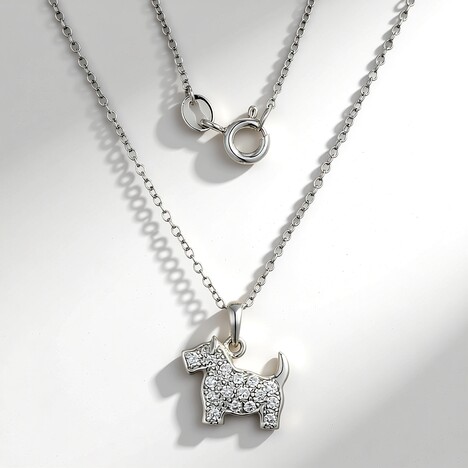 Collana in argento con Zircone
