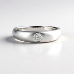 Anello in argento con Diamante I2 (H) (de Melo Essence)