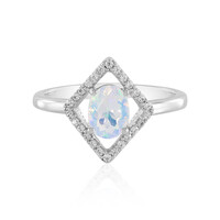 Bague en argent et Opale Welo