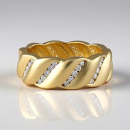 Bague en or et Diamant I2 (H) (de Melo Gold)
