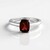 Anello in argento con Granato d’India