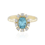 Bague en or et Zircon de Ratanakiri (Adela Gold)