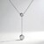 Collana in argento con Topazio Bianco