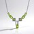 Collana in argento con Peridoto