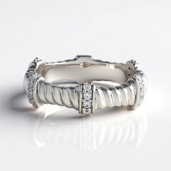 Anello in argento con Zircone