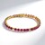 Bracciale in oro con Rubino Mozambico AAA