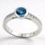 Anello in argento con Topazio Marambaia