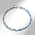 Collana in argento con Acquamarina