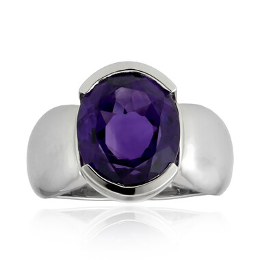 Sambia-Amethyst-Silberring