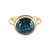 18K Cats Eye Indicolite Gold Ring (AMAYANI)
