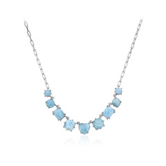 Larimar-Silbercollier
