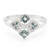 Fancy-Diamant-Silberring