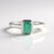 Anello in argento con Smeraldo Socoto