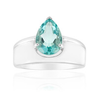 Anello in argento con Fluorite Braldu (Pallanova)
