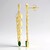 Orecchini in argento con Diopside Russo (SAELOCANA)