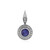 Ciondolo in argento con Tanzanite