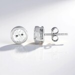Orecchini in argento con Zircone