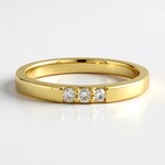 Anello in argento con Diamante I3 (H)
