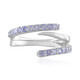 Bague en argent et Tanzanite (de Melo)